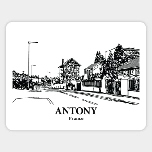Antony - France Sticker